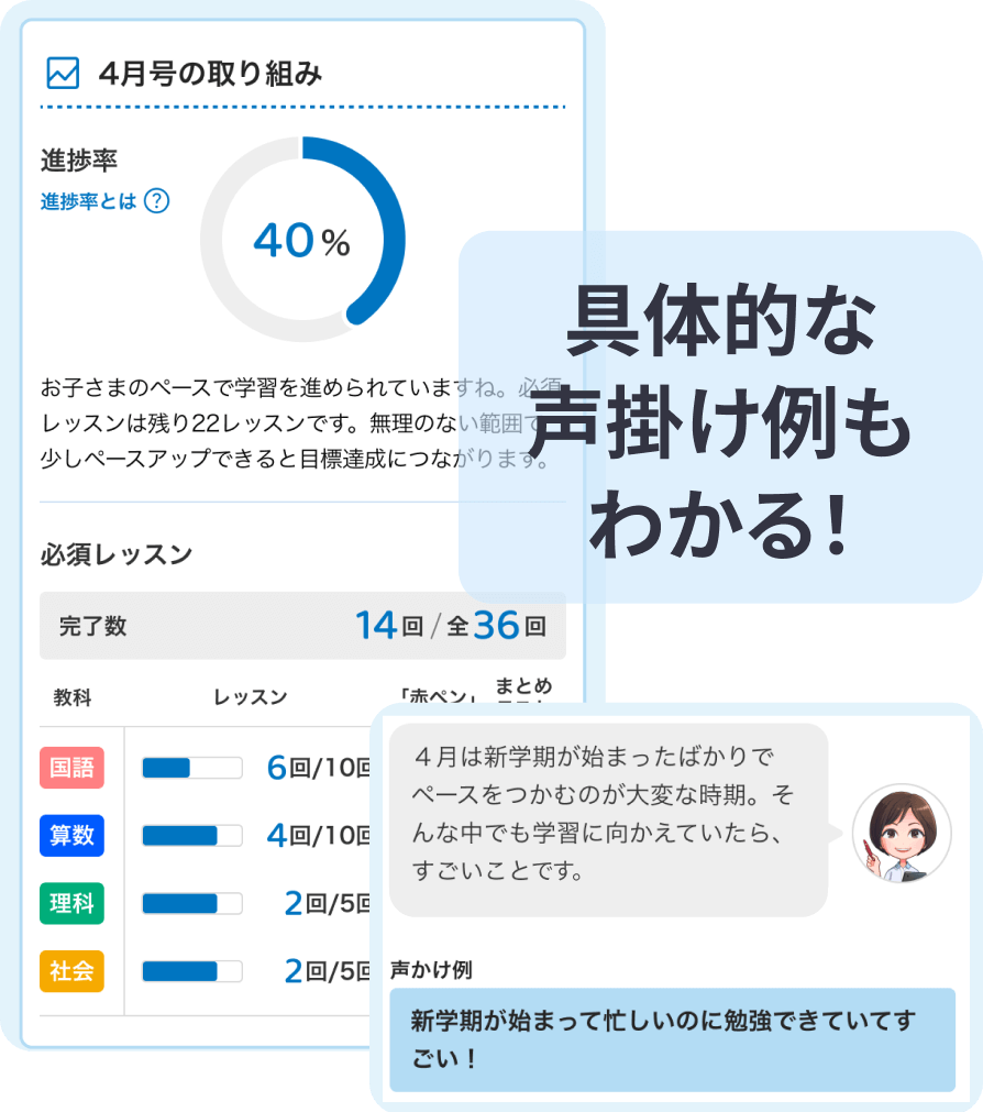 具体的な声掛け例もわかる！